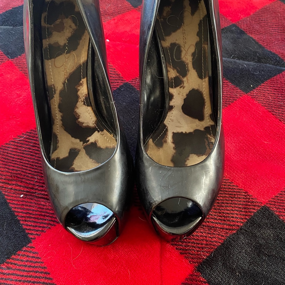 Jessica Simpson open toed heels